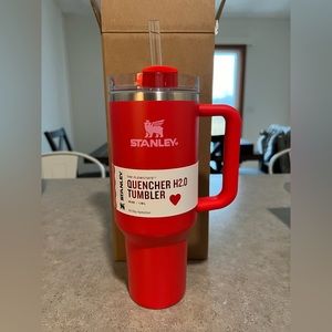 Stanley Quencher H2.0 Tumbler, Valentines Day Edition, Target Red